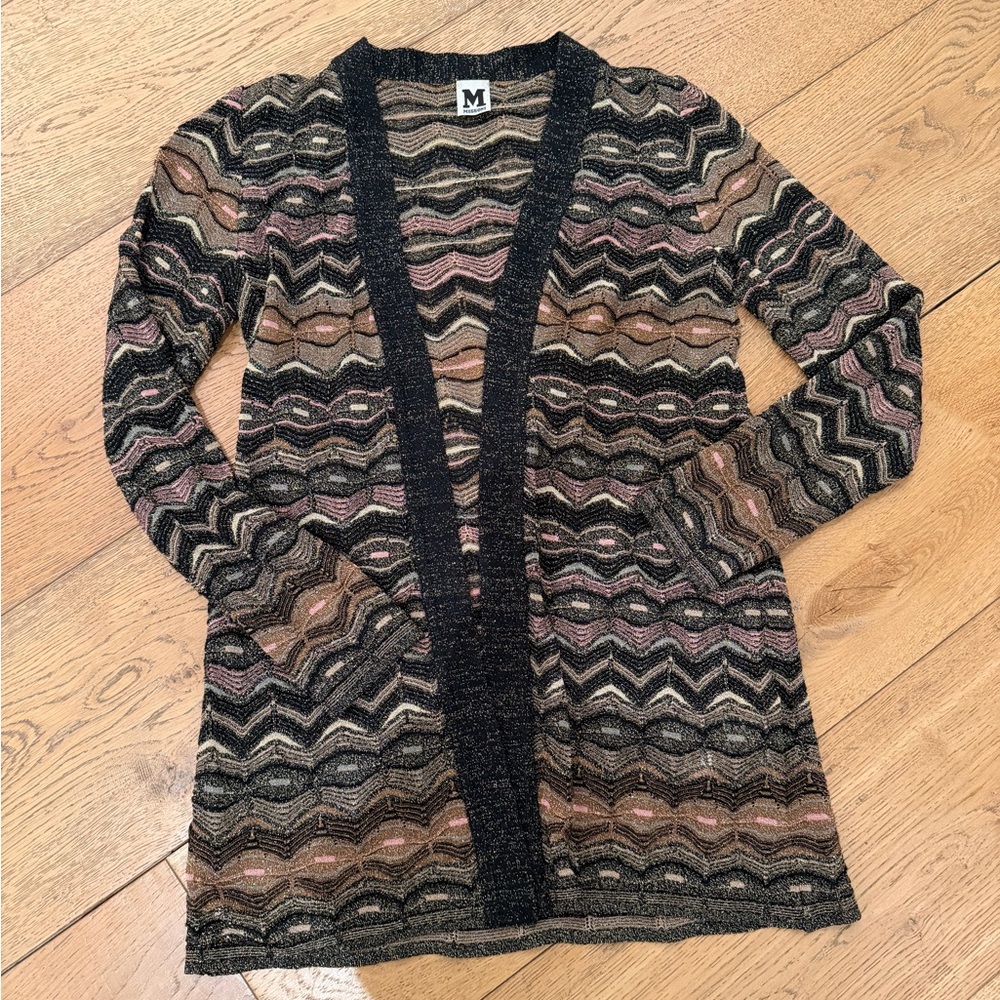 M Missoni Multicolor Women's Mid Length Cardi